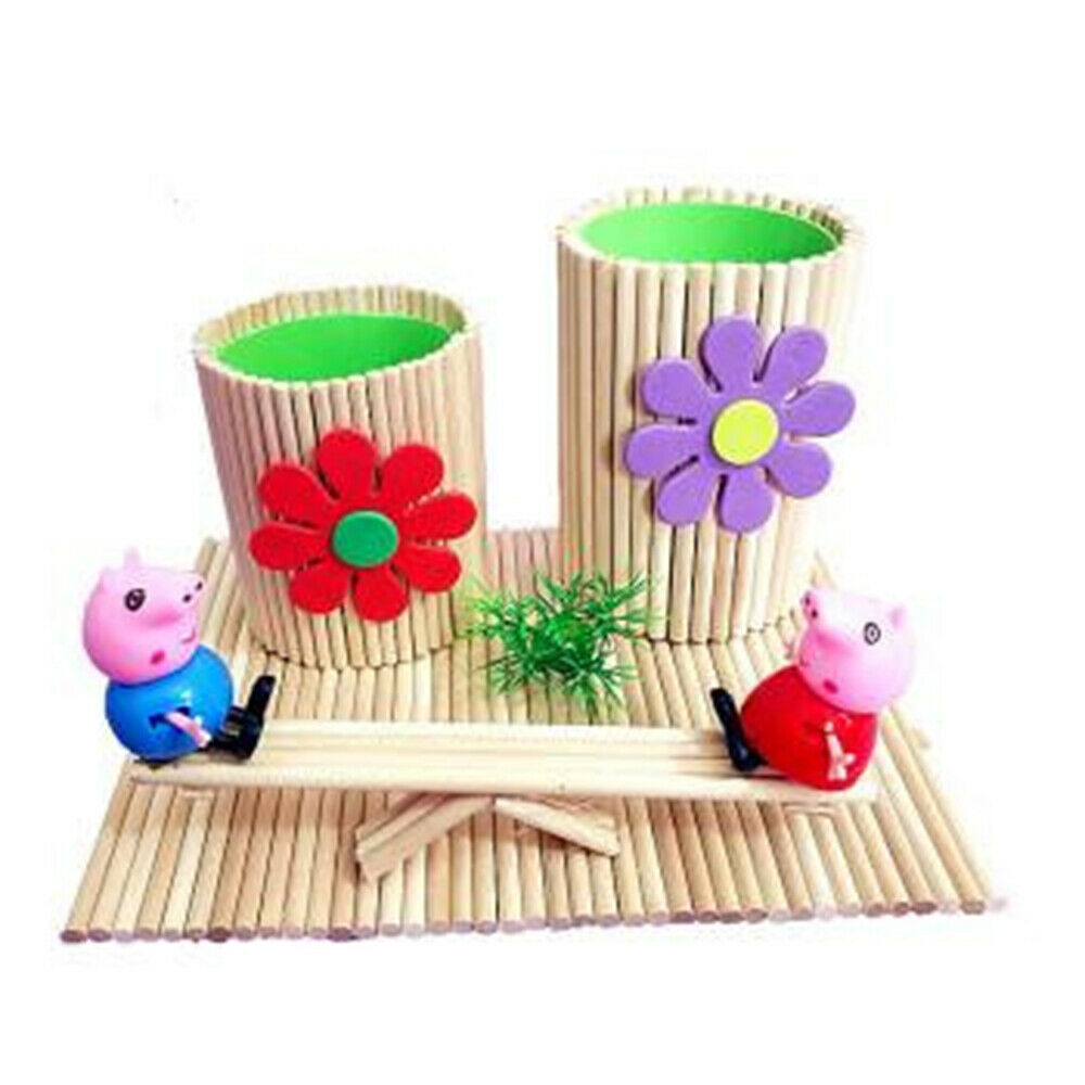 30 Pcs Round Natural Balsa Wood Sticks Dowel Rod for