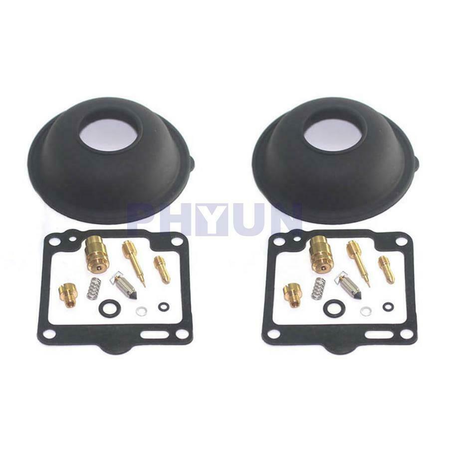 Carburetor Repair Kits with Diaphragms For Yamaha XV750 Virago 750 1988-1997