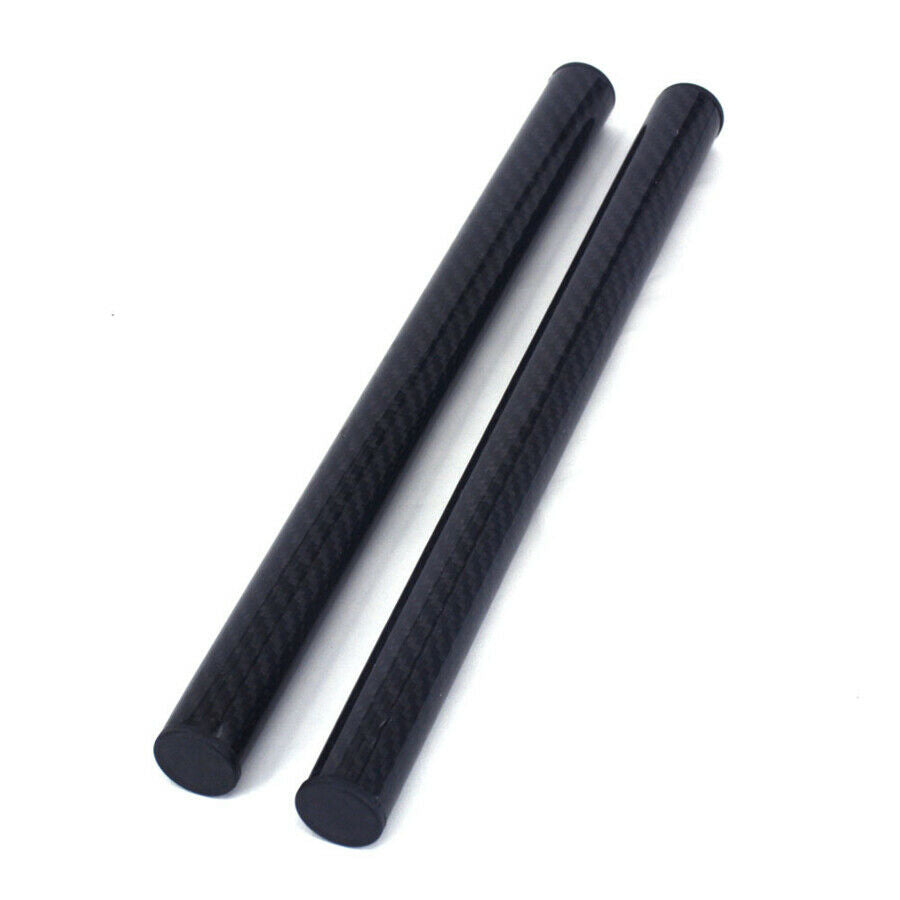 Pair Carbon Fiber 22mm 7/8" Clip On Handlebars Motorcycle Handlebars Grips Tube