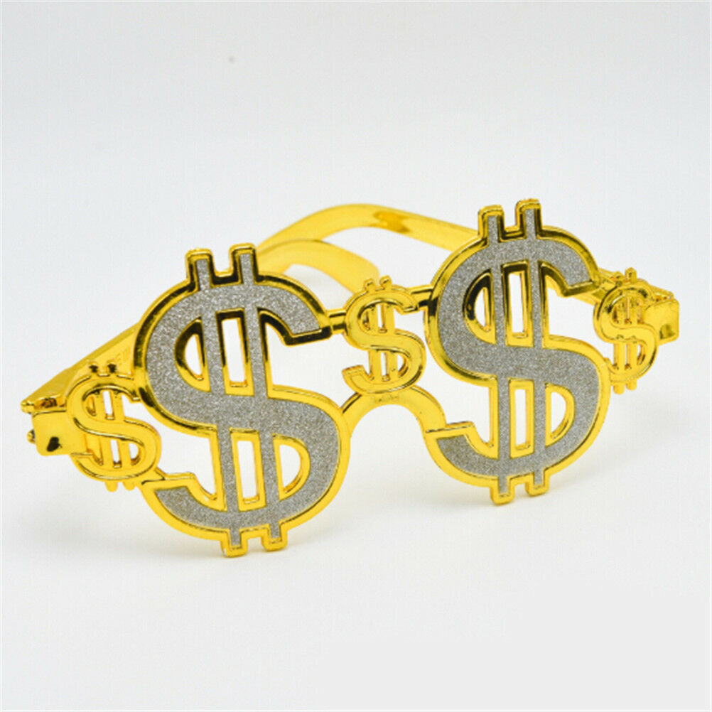 Fool Day Halloween Funny Glasses Dollar Symbol Glasses Decoration ToysDD