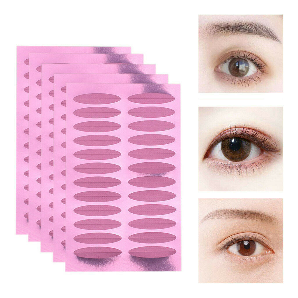 240Pcs Waterproof Invisible Lace Double Eyelid Strips Instant Eye Lift Tapes