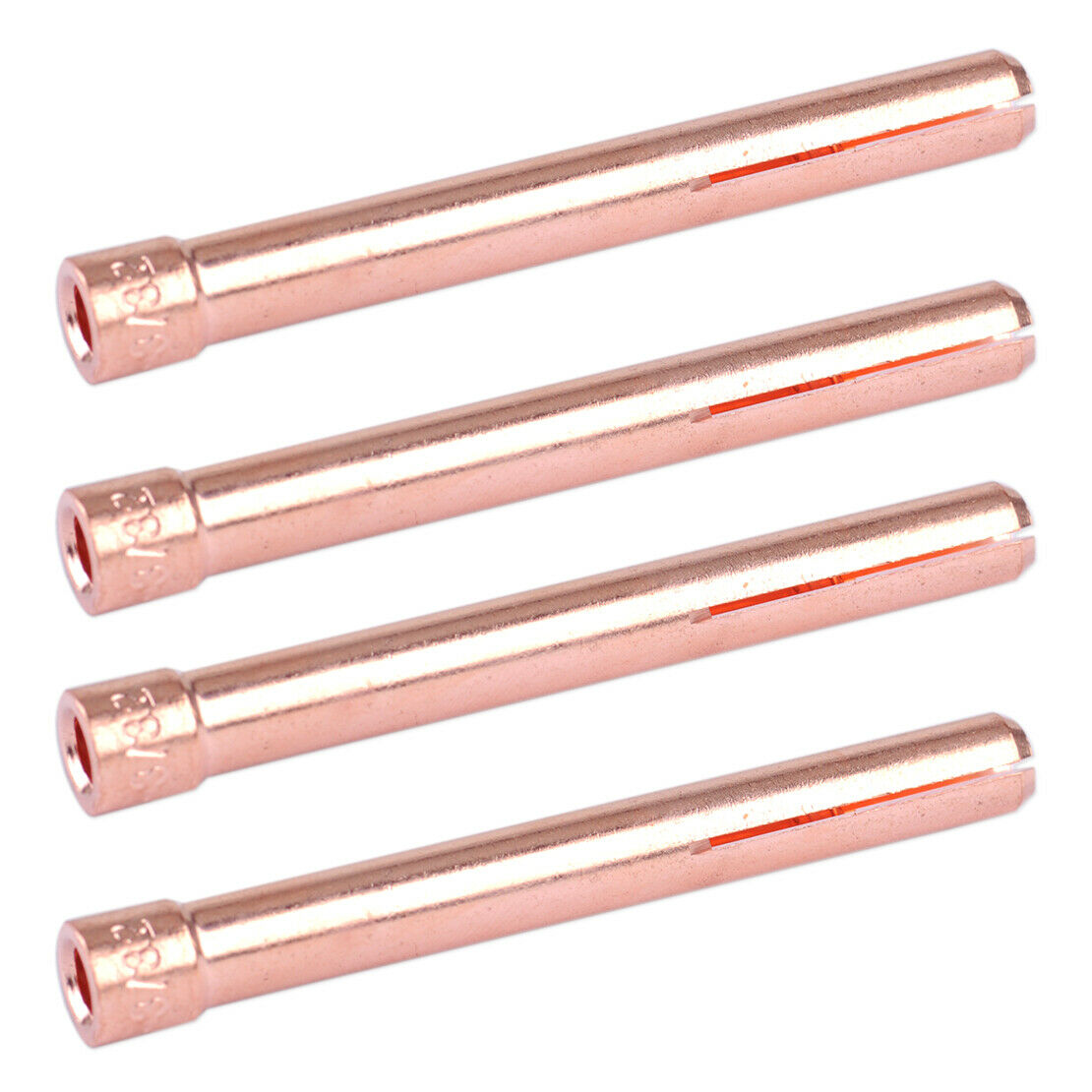 4pcs TIG Welding Torch Collet 10N22 10N23 10N24 10N25 Fit for WP17 18 26 An