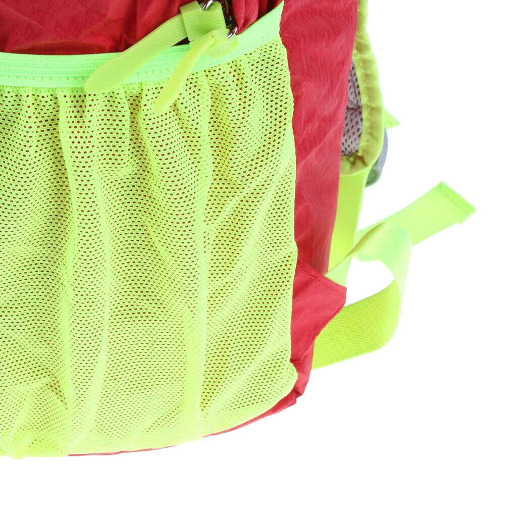 Outdoor Sport Backpack Travel Daypack Nylon Waterproof Folding Bag Red