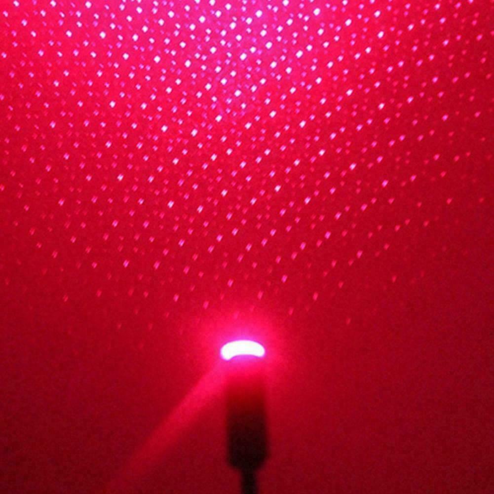USB Car Roof Star Led Interior Light Starry Ambient Decor Auto Projector Y6P0