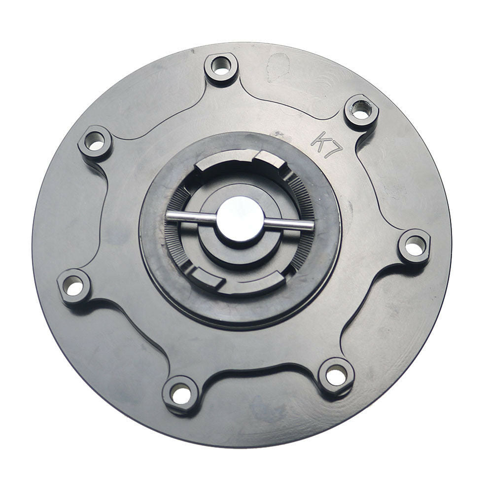 Titanium CNC Bow-tie Gas Fuel Tank Cap Cover For Kawasaki ZX11 ZXR400 Ninja ZZR