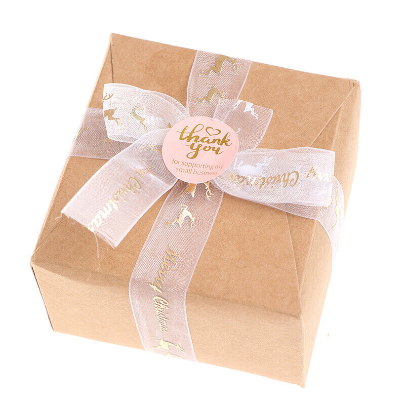 500 Pcs/Roll Thank You For Supporting My Small Business 1 Inch Gift Stickers Tt