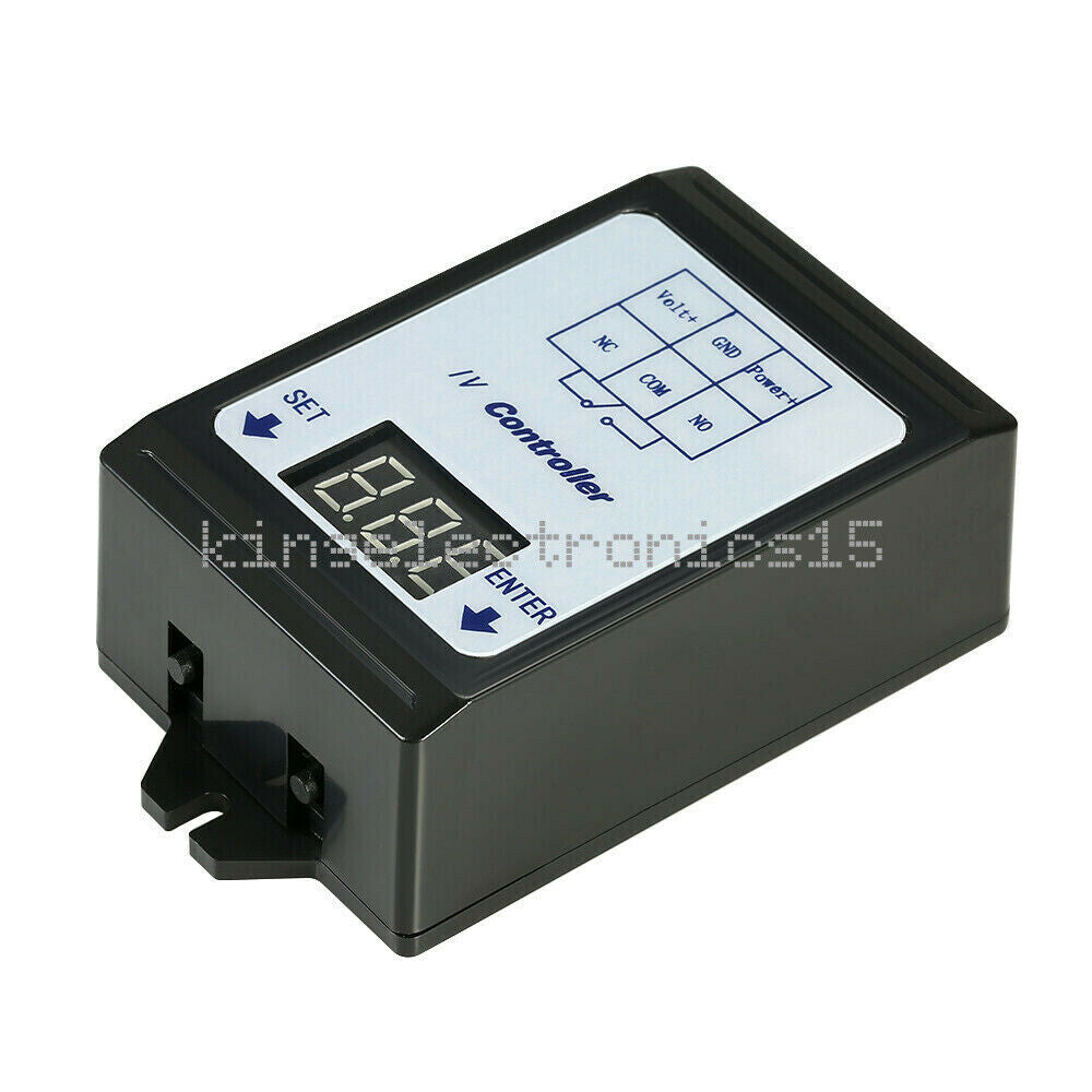 1X 6~80V Voltage Detection Charging Discharge Monitor Relay Switch Controller