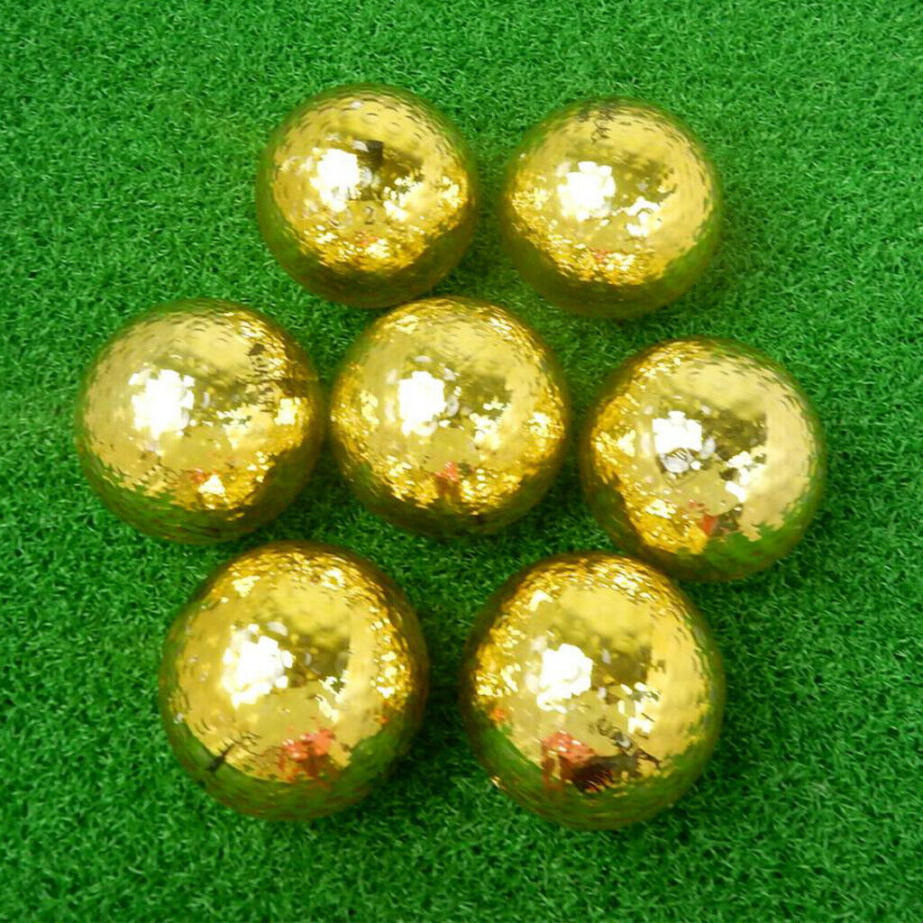 2X 1 Piece Pro Double Layer Golf Ball for Match or Practice Play Random Color