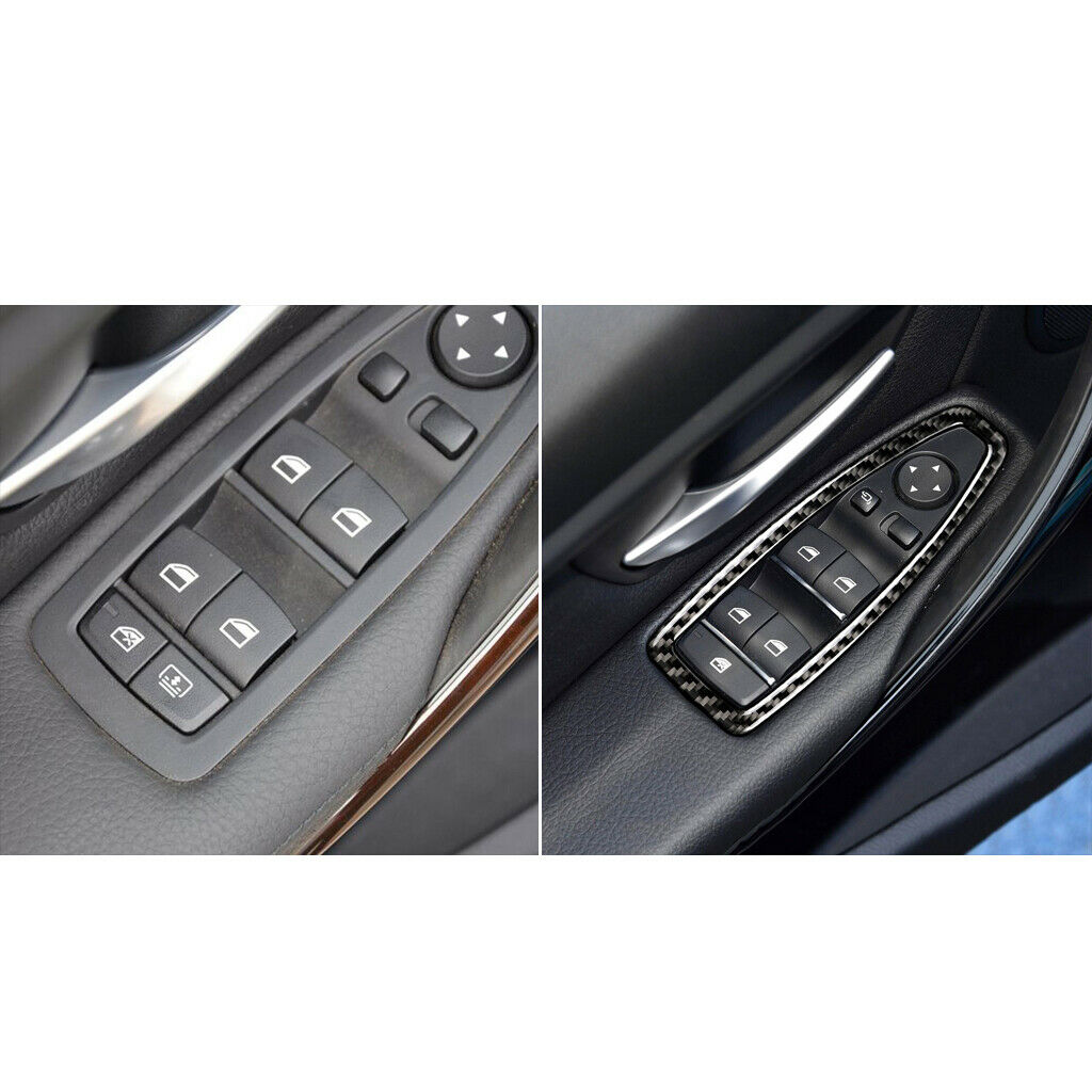 Armrest Pane Window Lifter Switch Cover Trim for BMW F20 F21 F30 F34 Accessories