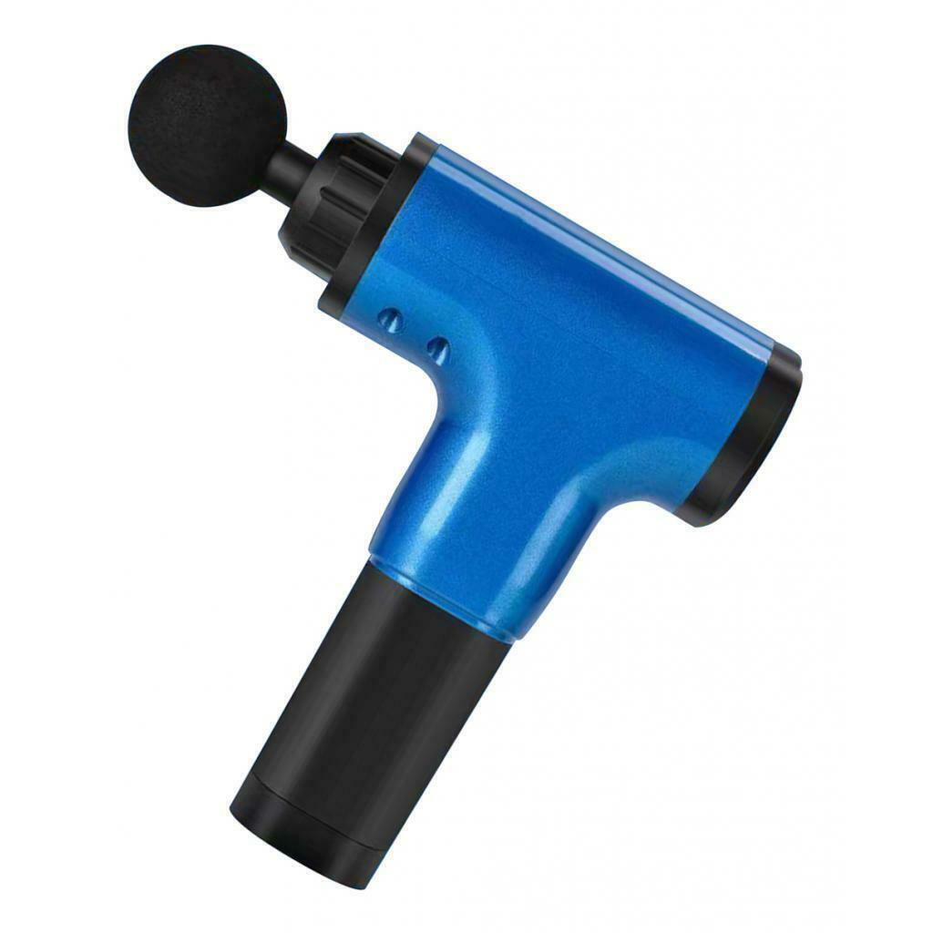 Percussion Massage Gun Tissue Massager Muscle Quiet 6-Speed Gym Travel