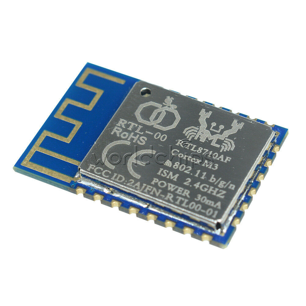 RTL8710 WiFi Wireless Transceiver Module SOC for Arduino 3.3V 80mA