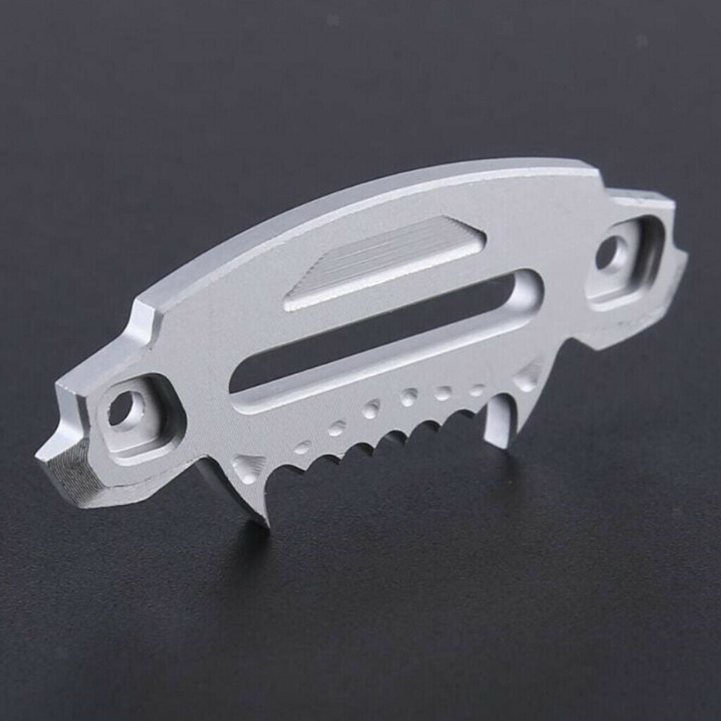 RC Winch Control Mounting Plate, Silvered For 1/10 TV Spare Parts