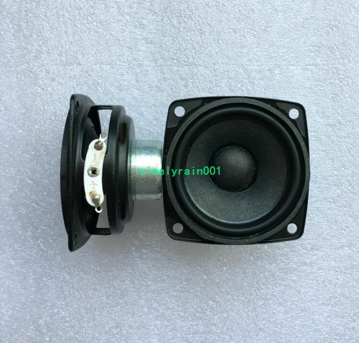 2pcs 57MM 8Ohm 8Ω 10W Full-range speaker Loudspeaker Neodymium Rubber edge Audio