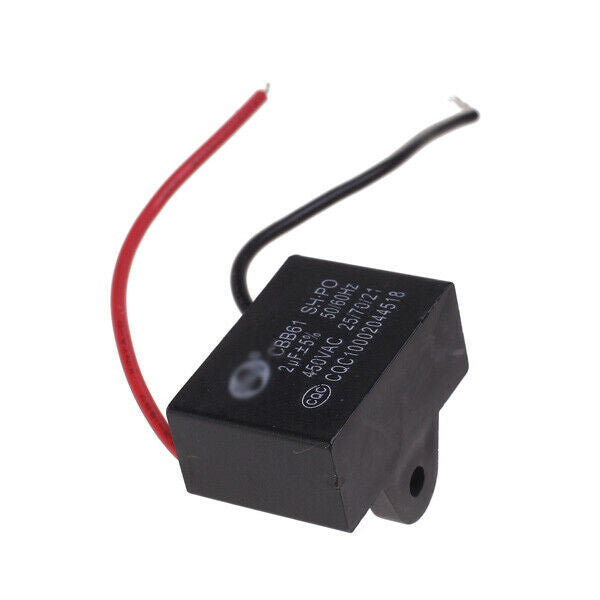 450V AC2uF 50 / 60Hz Polypropylene Film Start Capacitor Run Motor