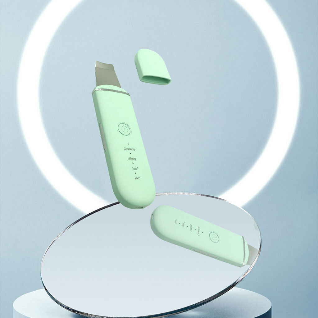 Facial Skin Scrubber Skin Spatula Facial Deep Cleansing USB Rechargeable