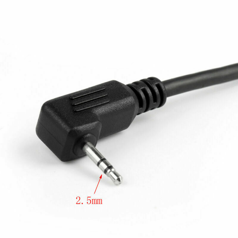 5xMT600 2.5mm Handheld Speaker Microphone For  T5428 Walkie Talkie  AT2