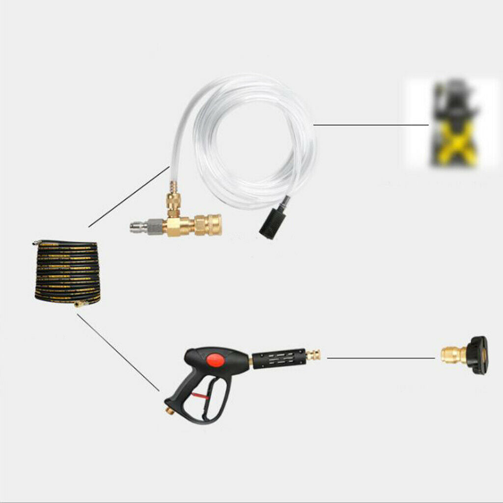 3/8 "Brass Washer Adapter Pressure Washer Connector Plug