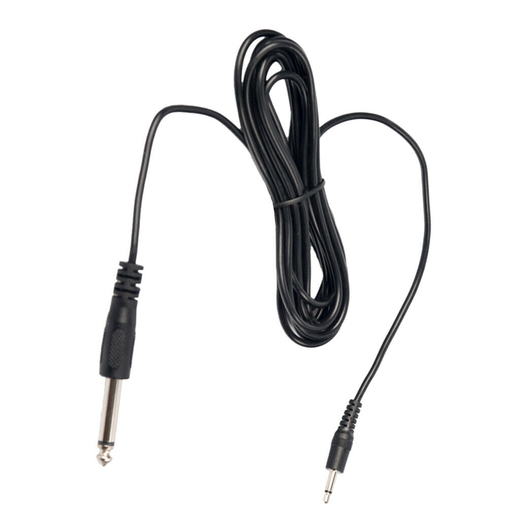 Instrument Male to Male Cable 6.35mm to 3.5mm Electric Guitar Cord for Guitar