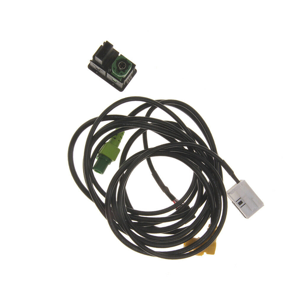 Kit Aux USB Switch Cable Fit Rcd510 Rcd 510 VW Golf   CC Passat B6 B7