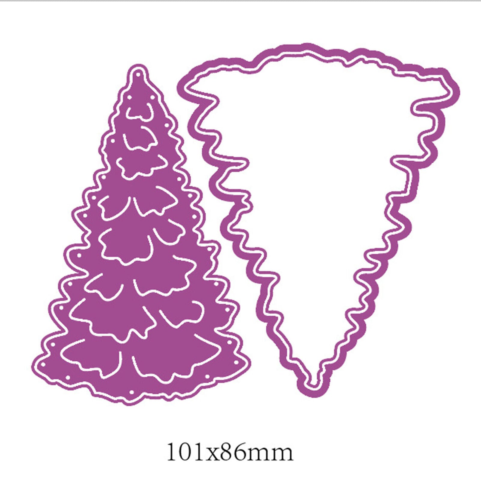 Christmas Tree Cutting Dies DIY Album Paper Card Embossing Decor