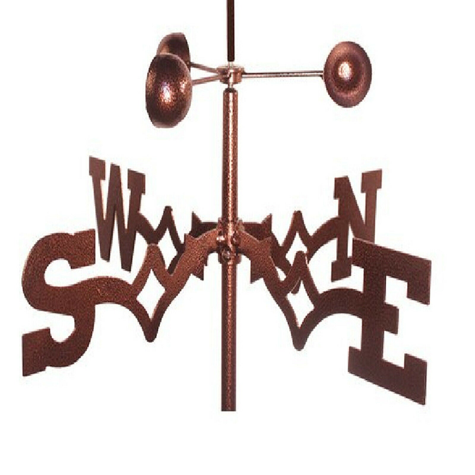 Weather Vane with Pig Statue Home Outdoor Roof Decoration Ornament for Yard