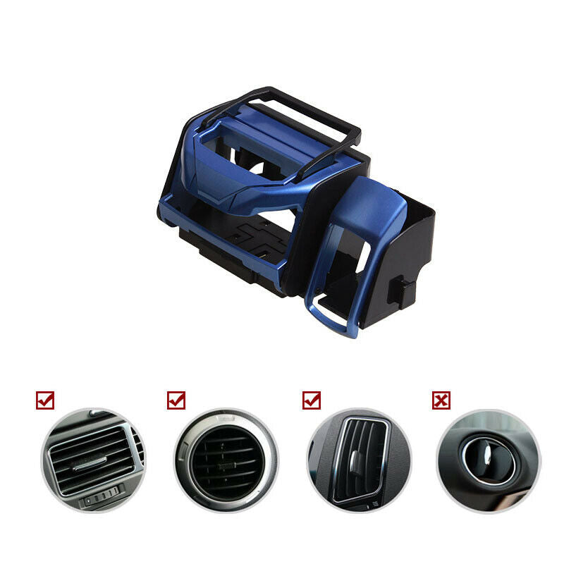 Car SUV Outlet Air Vent Clip Mounted Drink Cup Holder Bottle Can Bracket Plastic