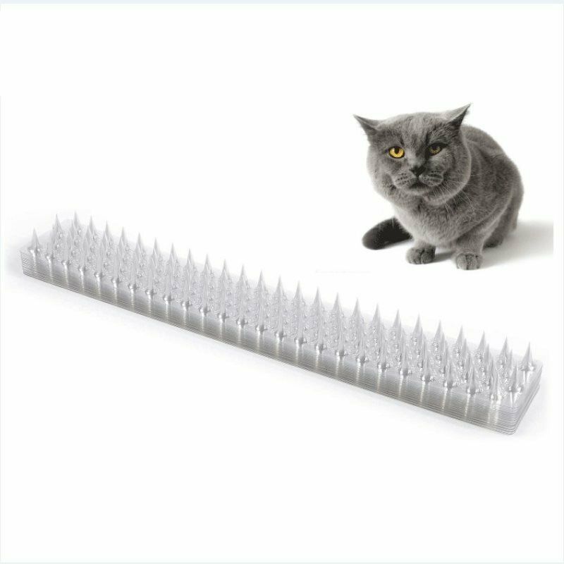 1Pcs Fence Wall Spikes Cat Animal Repellent Anti Theft Walls Sheds St.l8