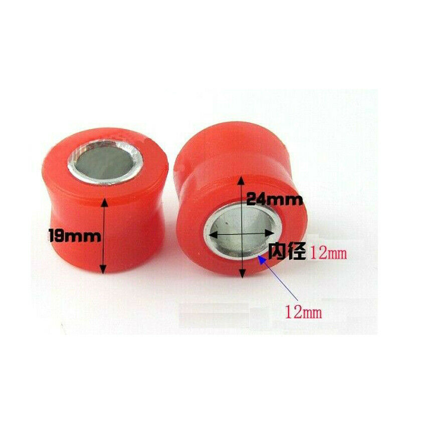 8x Motorcycle Bike Rear 12MM Shock Absorber Rear Bush High quality Rubber Ring