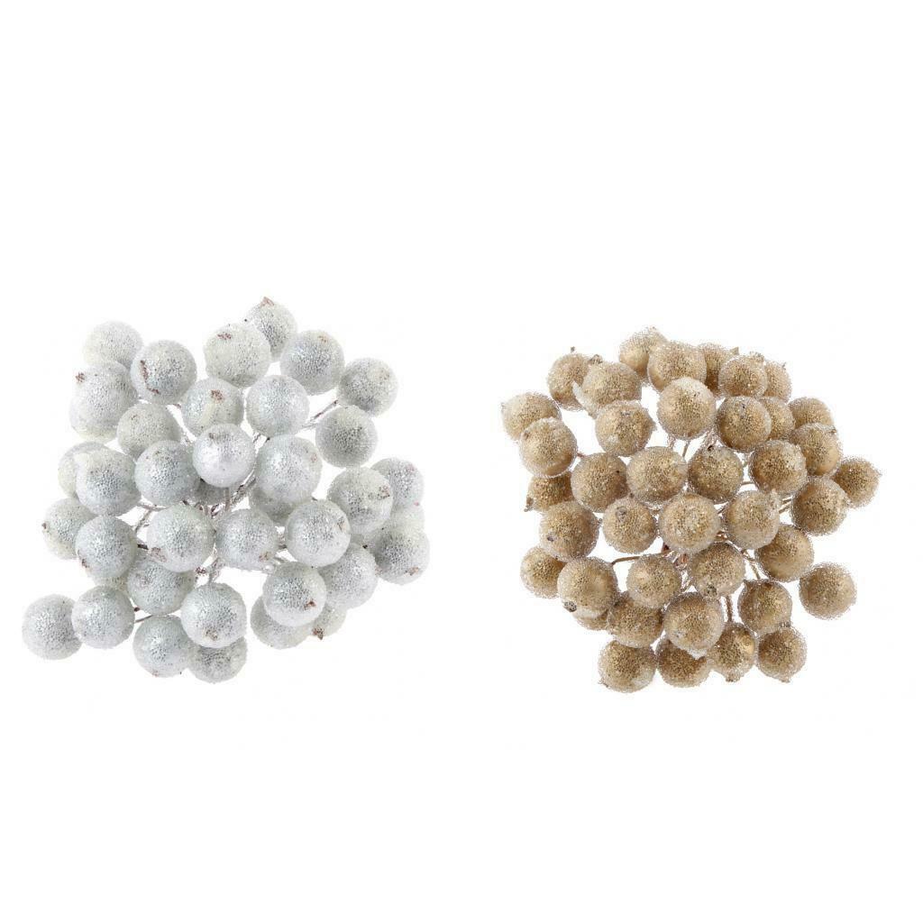 400x  Frosted Fruit Berry Holly Artificial