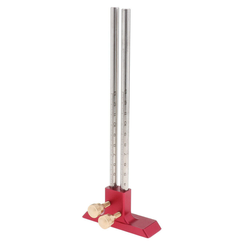 Wheel Marking Gauge, Double Cutter for Wood Woodworking