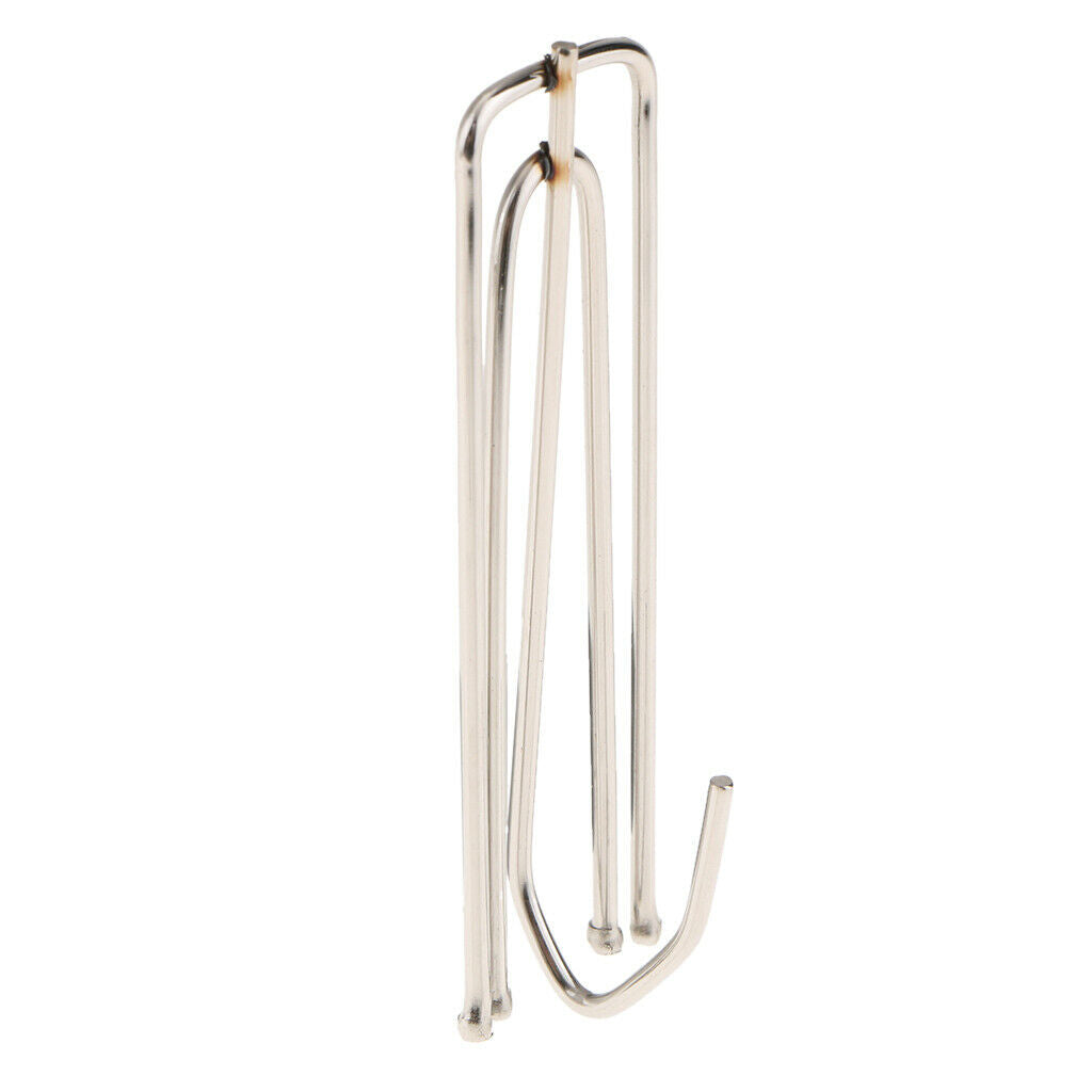 30Pieces Curtain Pleater Tape Hooks Stainless Curtain Pleat Hook, Pinch Pleat