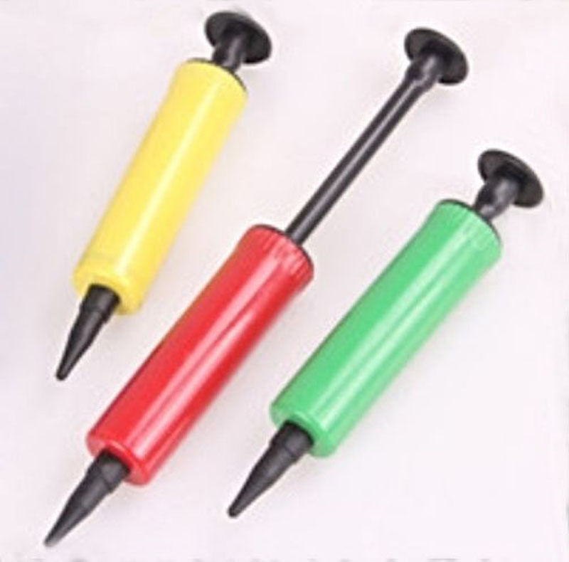 Plastic Manual Balloon Pump Inflator for Party Decor Air Pillow RandomColo.l8