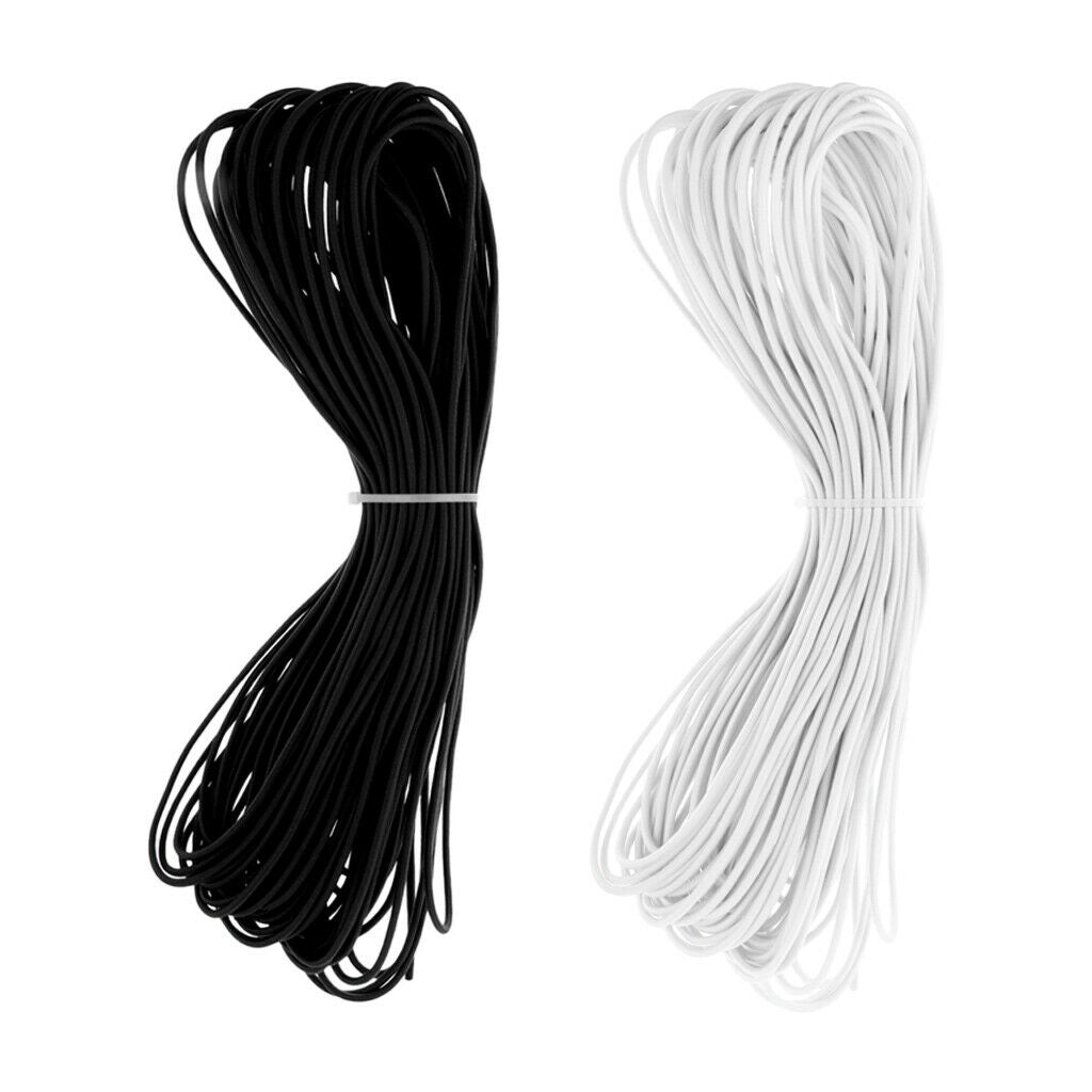 Set of 2 Elastic Shock Bungee Rope Cord Marine Boats Caravan Shock Cords