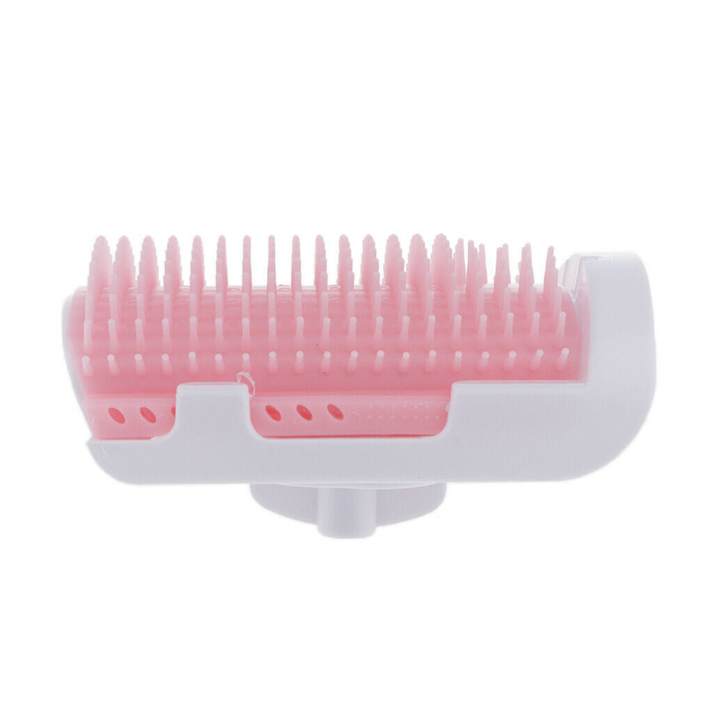 Pet Cat Wall Corner Grooming Massage Self Groomer Brush Cat Hair Clean Tools