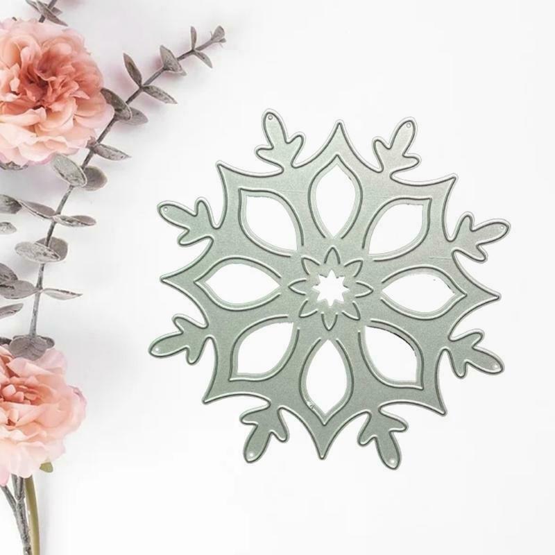 Snowflake Metal Cutting Dies Stencil DIY Scrapbooking Album Paper Card Template