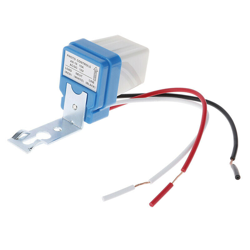 AC/DC 12V 10A Auto On Off Photocell Street Light Photoswitch Sensor Swit.l8