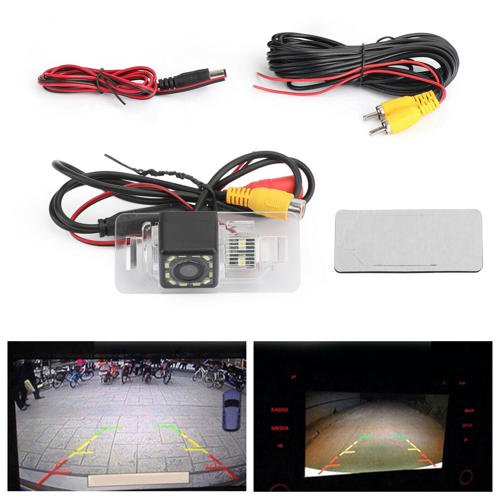 Car Rear View Camera-12LED for BMW E70 E71 E46 E39 X3 X5 E60 E61 E90 E91 E92 E53