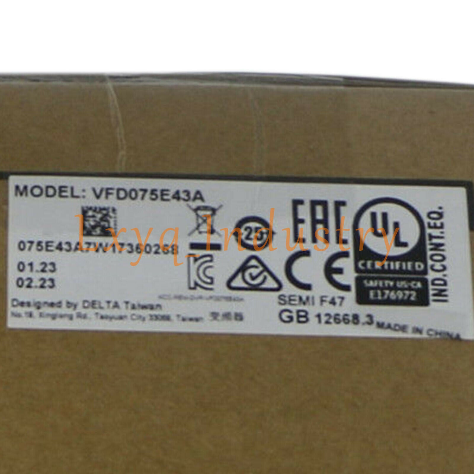 Delta VFD075E43 VFD075E43A AC Micro Drive Brand New Quality Assurance
