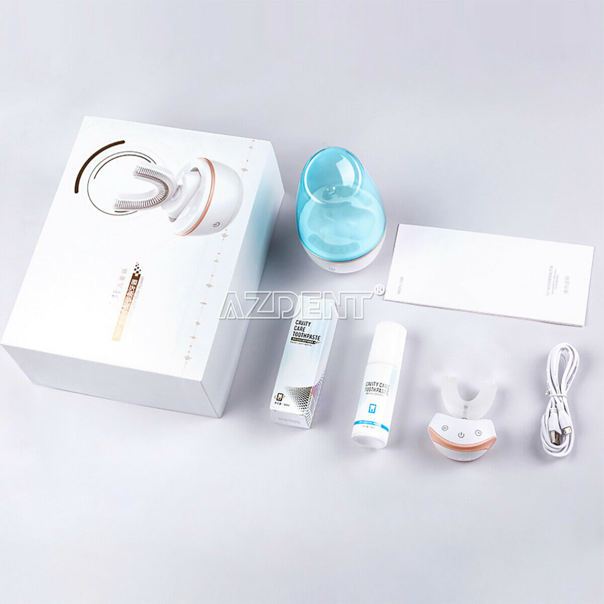 UltrasonicElectric Toothbrush U-Type Ultraviolet Disinfection Inductive Charging