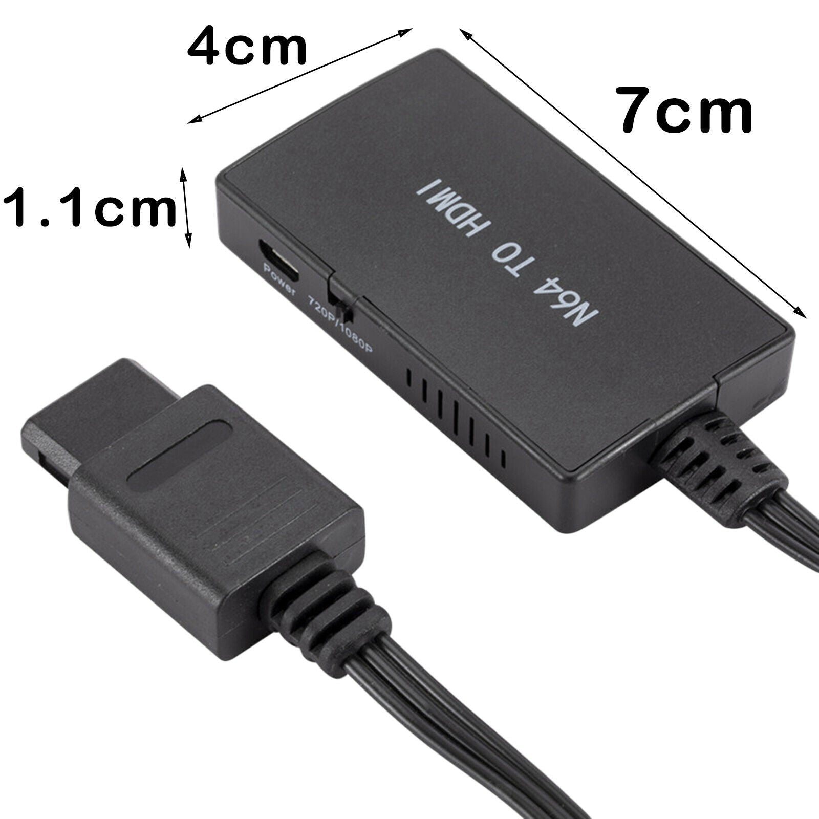 1 Set N64 To HDMI Converter HD Link Cable Parts Tools for N64 Consoles