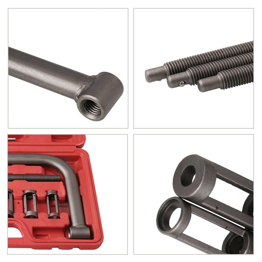 Auto Valve C Clamp Spring Compressor Kit Safe Solid Steel Professional