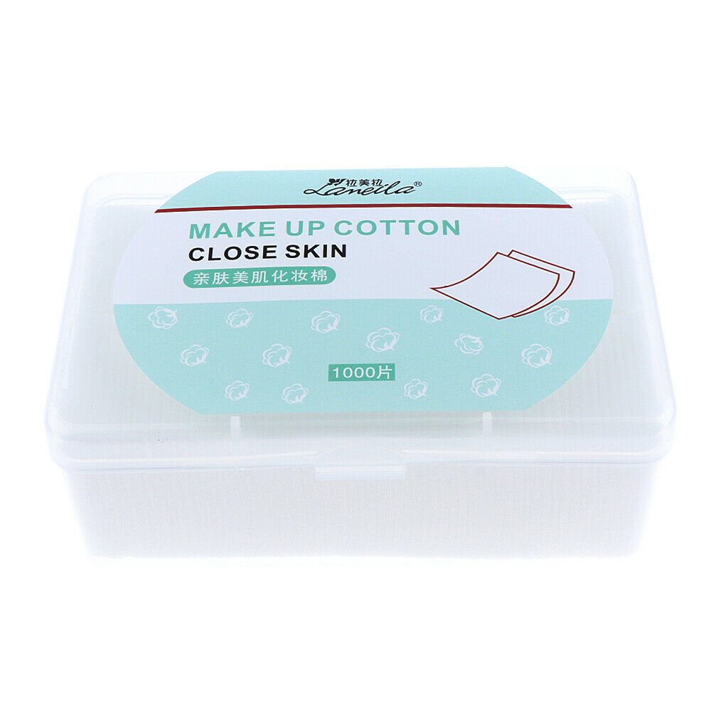 Cotton Puff Makeup Sponge Cleaning Pads Face Facial Cosmetic Tools 1000pcs