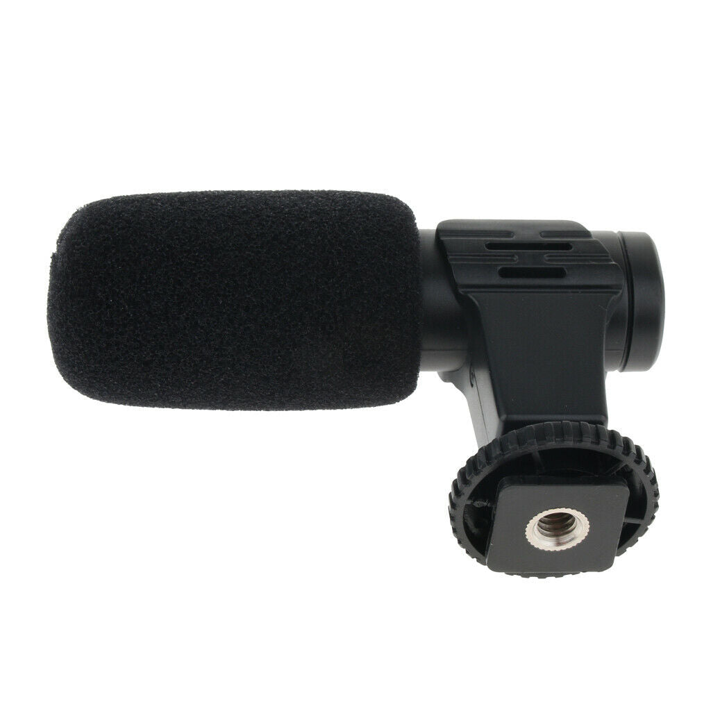 MIC-06 External 3.5mm Mini Mono Microphone Mic for Nikon Pentax DSLR Camera