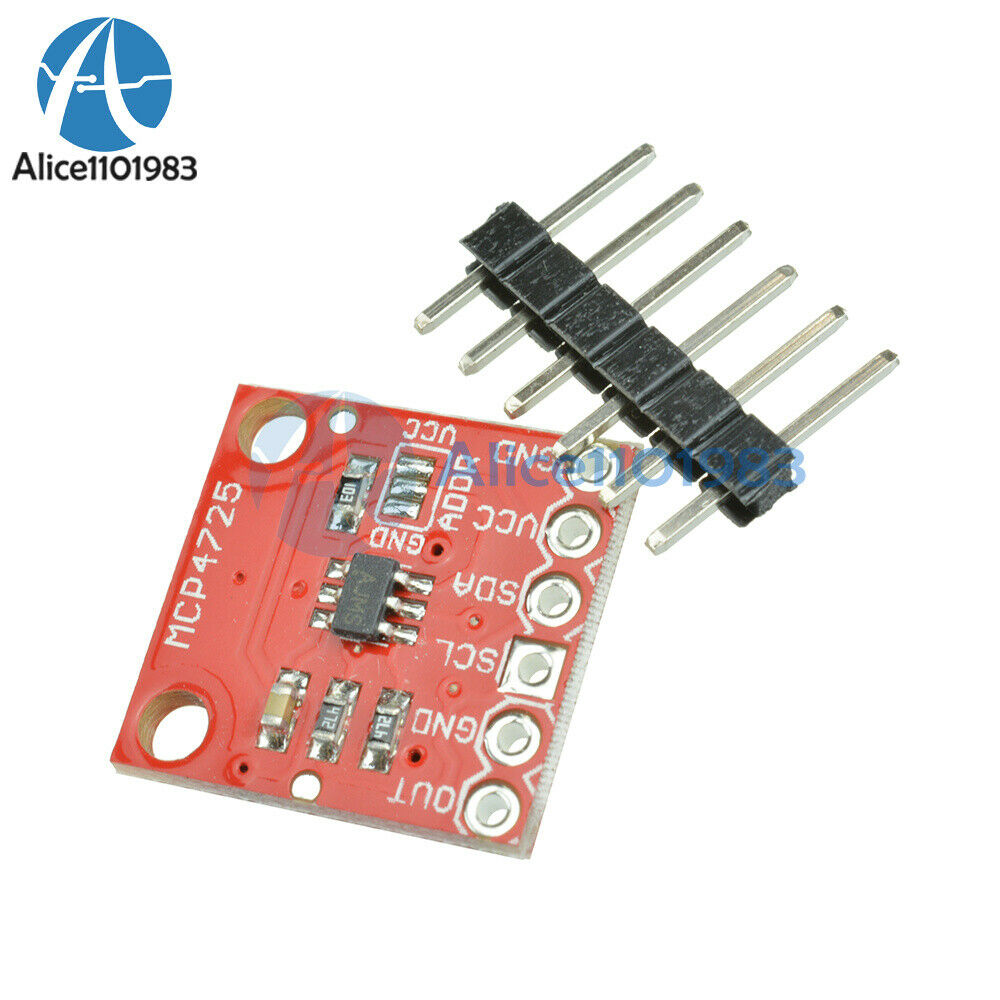 10PCS MCP4725 I2C DAC Breakout Development Board module 12Bit Resolution