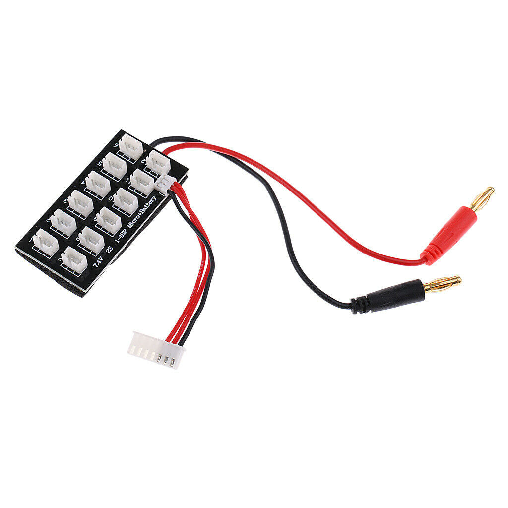 Jst-ph 7.4v 2.0-2s battery parallel charging board charger with 4mm