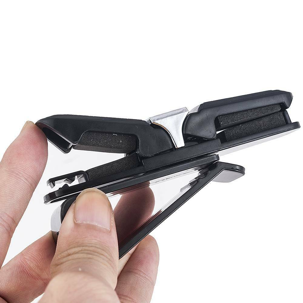 Auto Car Sun Visor Glasses Sunglasses Card Ticket Holder Clip Black Universal US