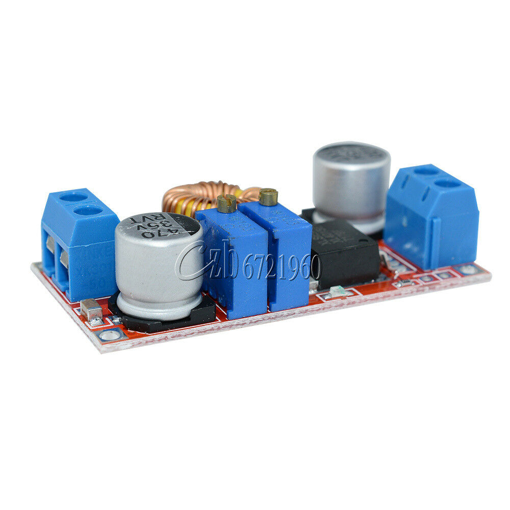 5A Lithium Charger Step down 5A 5V-32V to 0.8V-30V Power Supply Module LED Drive