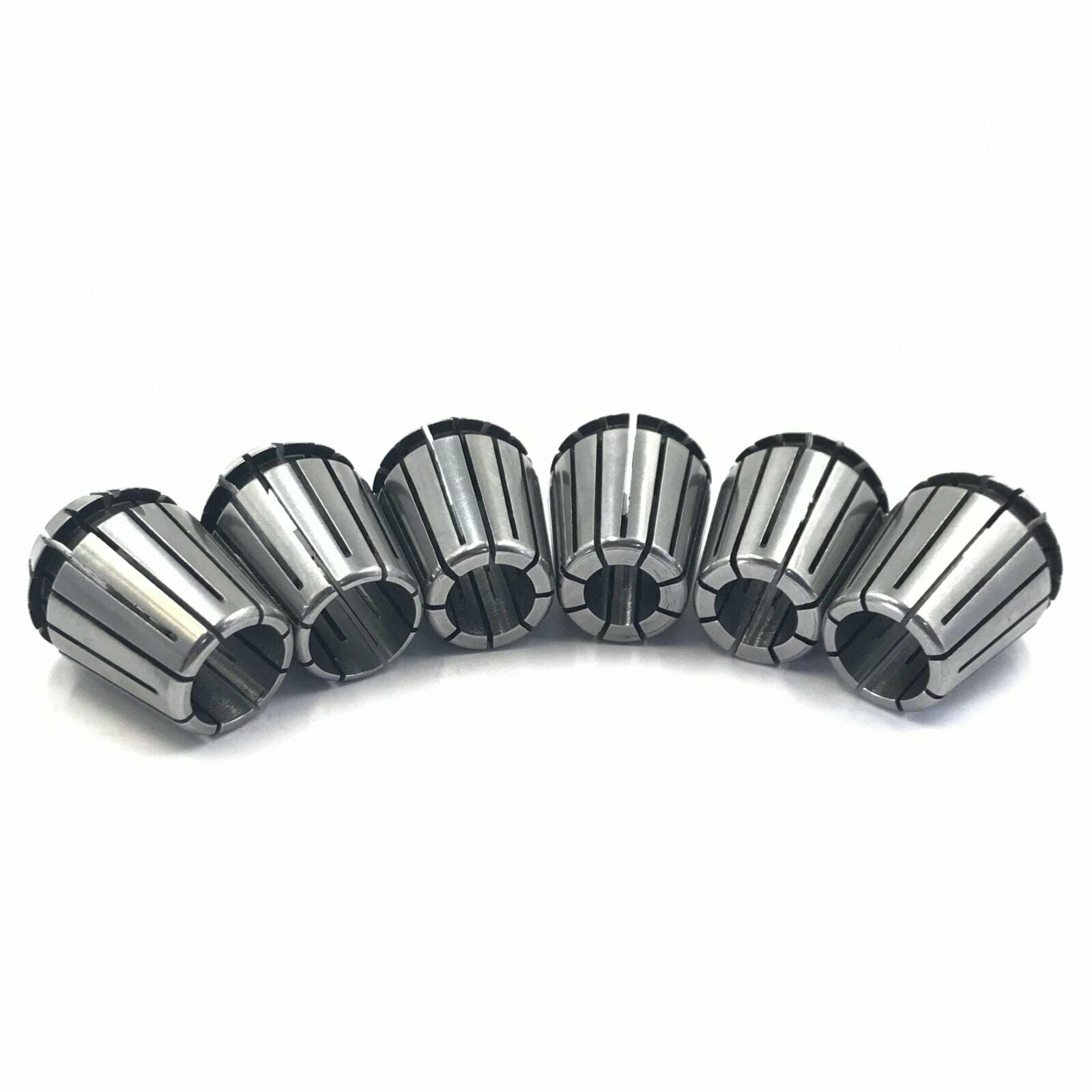 6pcs ER25 (3/16,11/32,1/4,7/16,17/32,5/8 ) Spring collet CNC Cilling Lathe [M1]