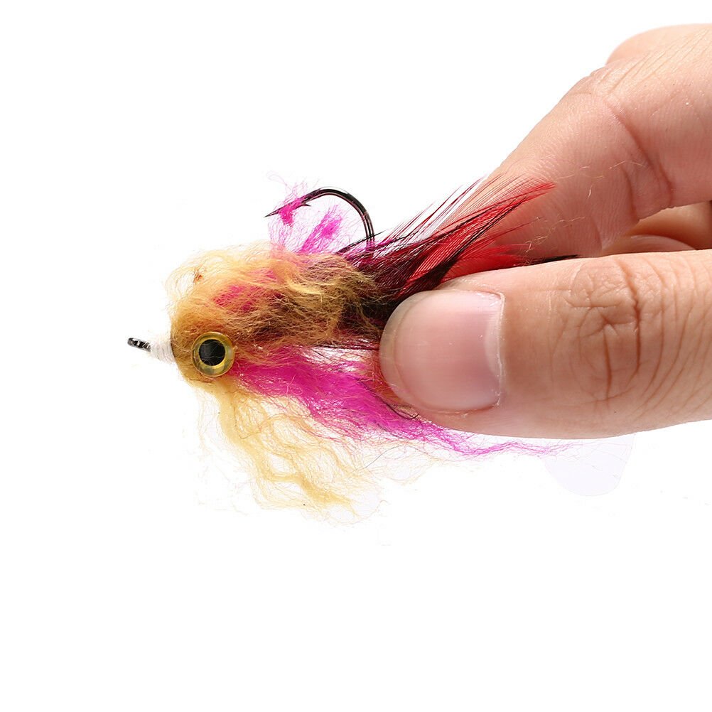 5cm hook/tube trout salmon steelhead pike fly fishing streamer flies salt.l8