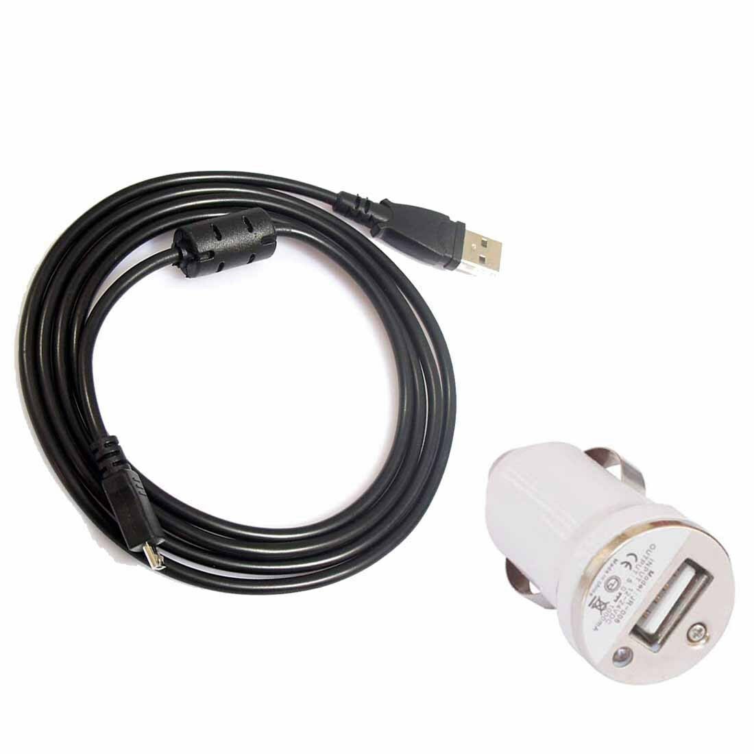 car USB AC/DC Power Adapter Camera  Charger+PC Cord For Nikon Coolpix S9500_xn